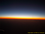 Sonnenaufgang 12000 Meter